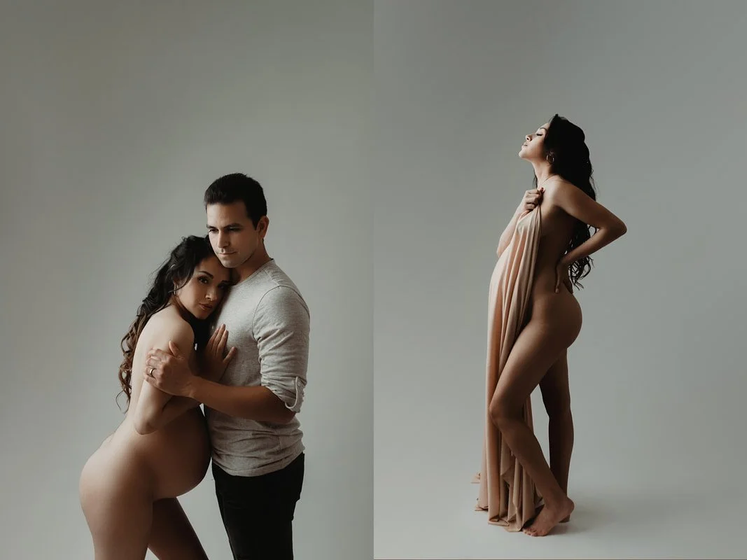 The Art of Empowerment: Elegant & Tasteful Boudoir Maternity Photography in Portland