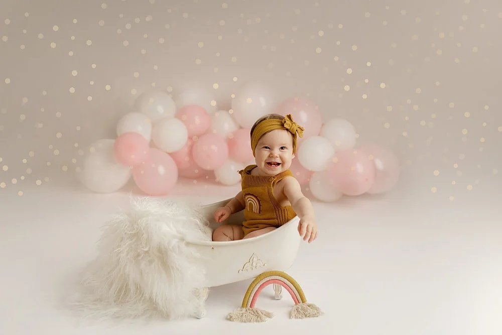 A Delicious Finale: A Sweet Portland Cake Smash Photography Session