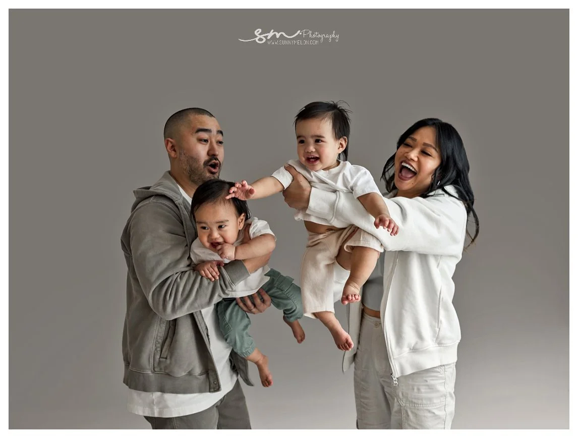 Capturing True Connection: A Modern Twin First Birthday Session in Portland